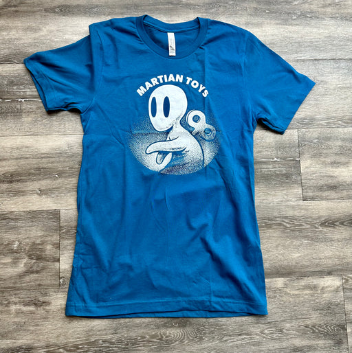 Alien Appartion T-Shirt (Teal Blue) McBess  x  Martian Toys