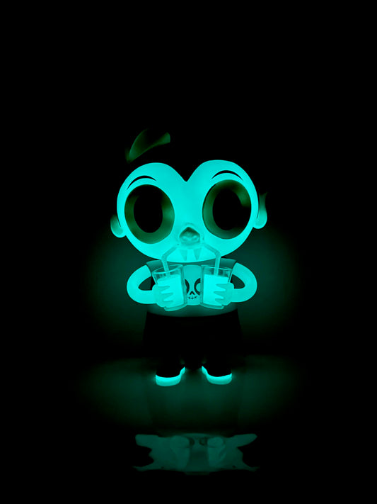 Kid Coagula "Old Skool" GID by JellyKoe x Martian Toys