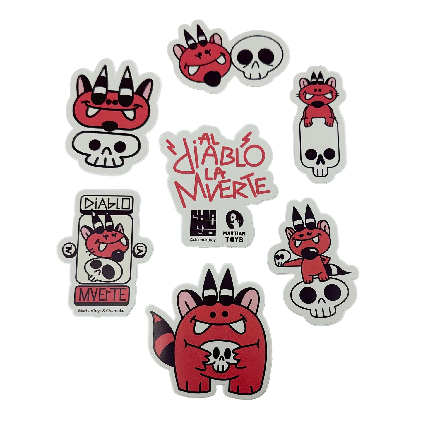 Chamuko 8 sticker set by Mr. Mitote