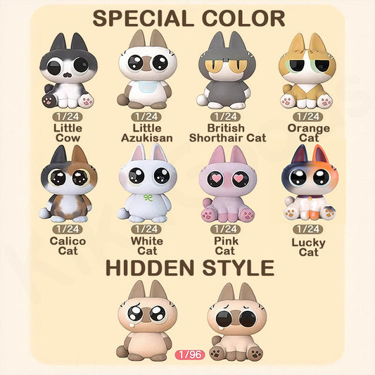 Moe Azukisan: Mini Bean Cat Blind Box