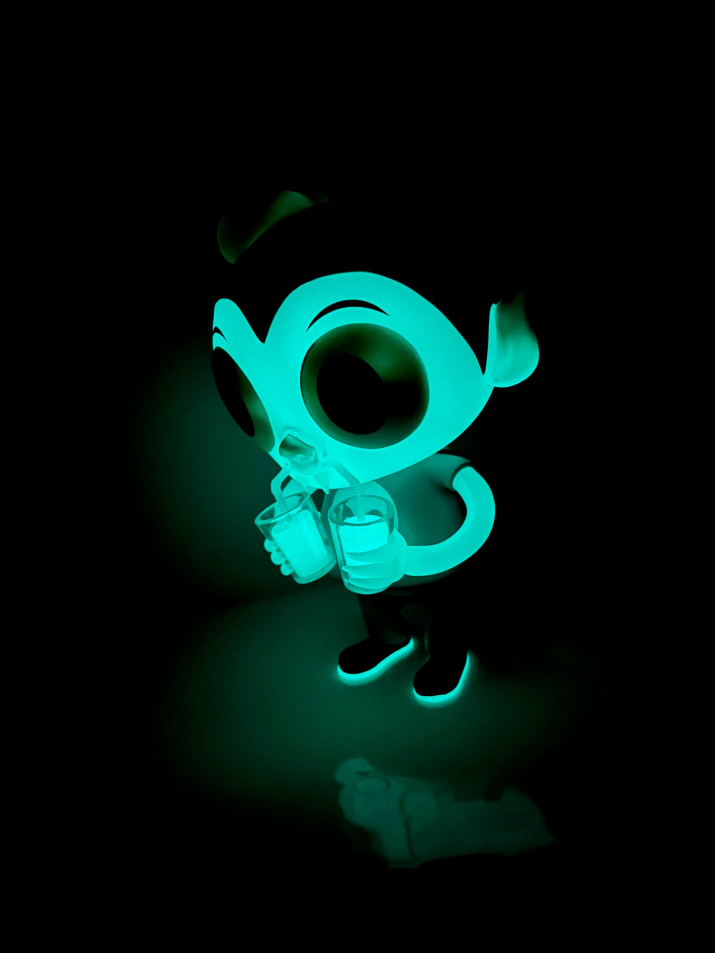 Kid Coagula "Old Skool" GID by JellyKoe x Martian Toys