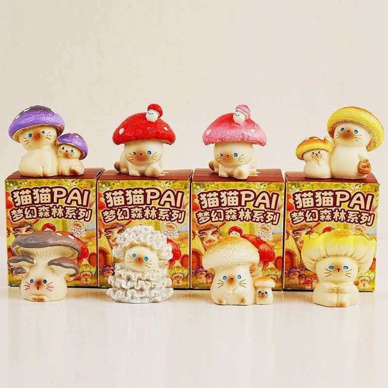 Mushroom Meow: Cat Blind Box