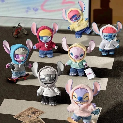 Stitch: GenZ Street Plush Keychain Blind Box
