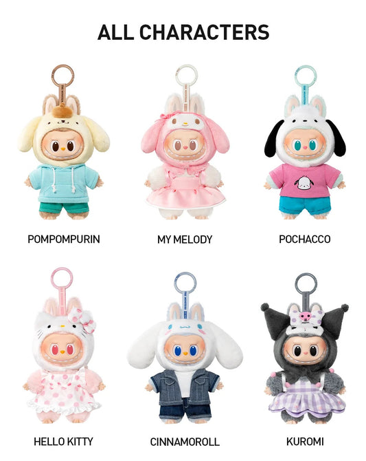 Labubu: Hello Kitty and Friends Plush Blind Box