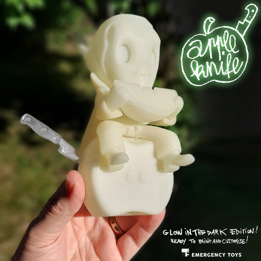 Apple Knife GLOW IN DARK EDITION the Vegan Vampire by Emergency Toys