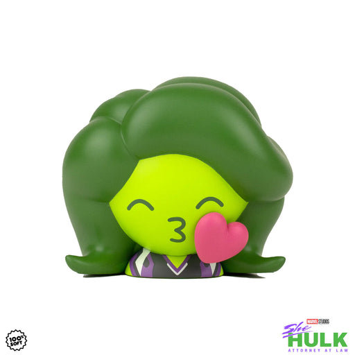 She-Hulk Kissy MEGAMOJI Vinyl Bust by 100% Soft