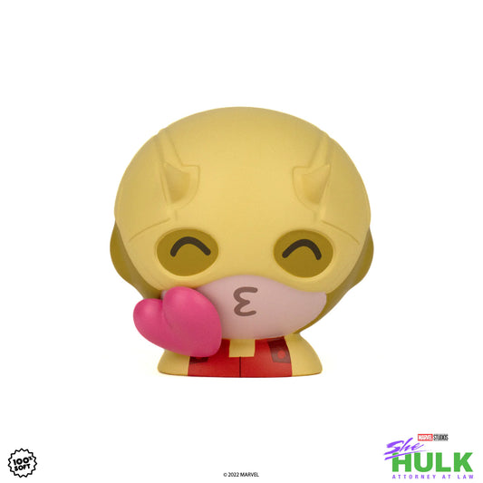 Daredevil Kissy MEGAMOJI Vinyl Bust by 100% Soft