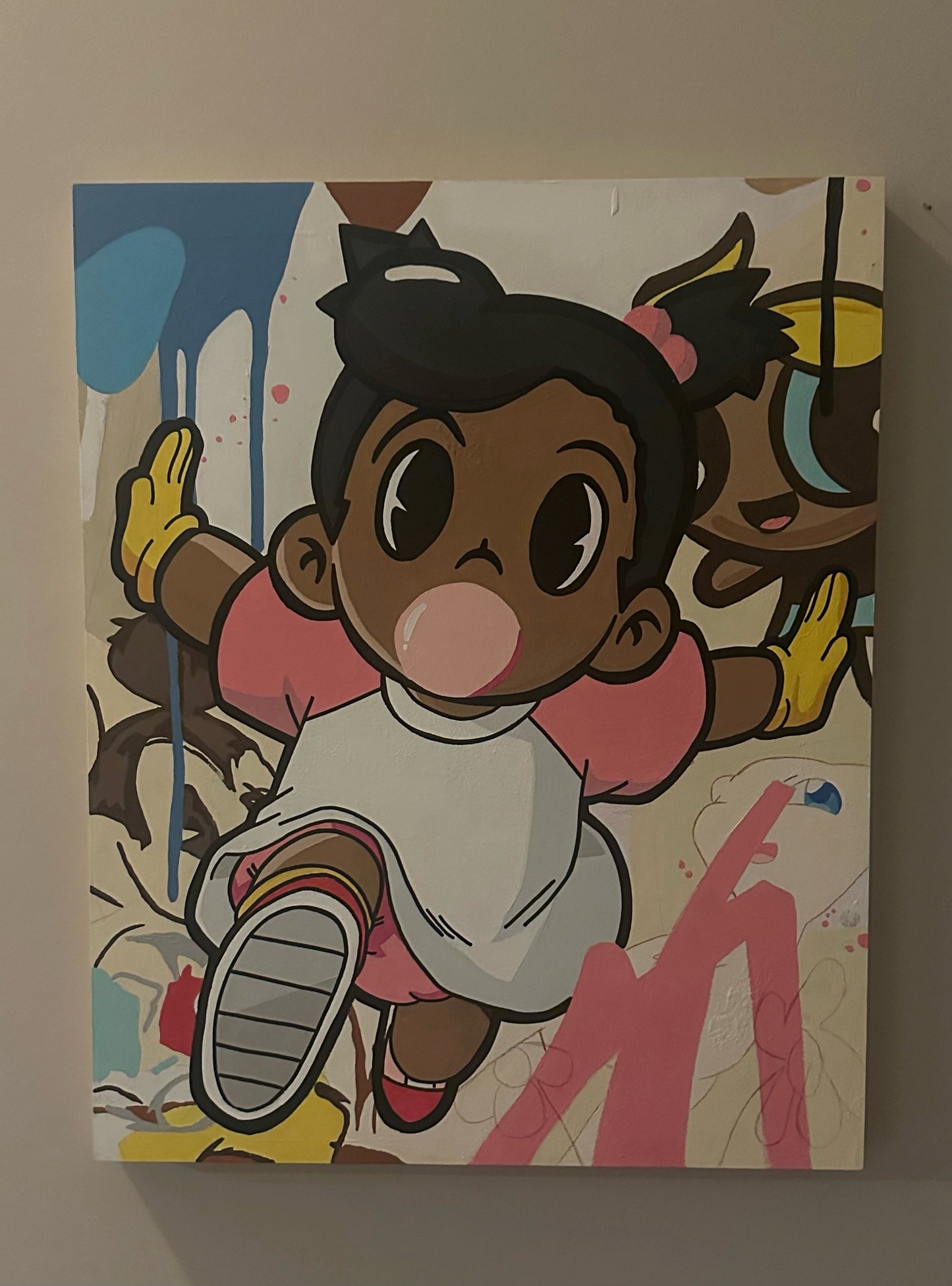 Marly McFly - "Raya" - 24x30 Original Painting