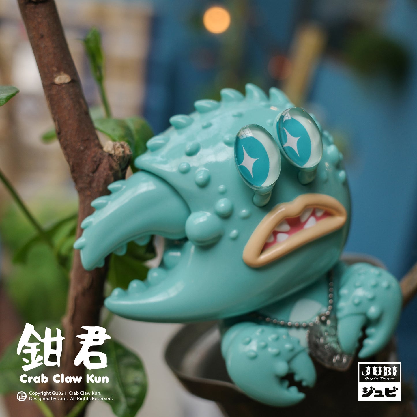 Crab Claw Kun Turqoise Ed. by Jubi