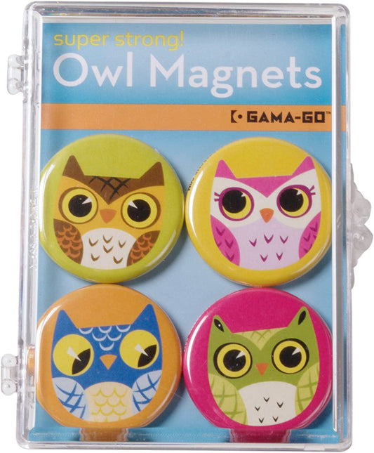 Gama Go 4-piece Magnet Sets - Owl & Kitty