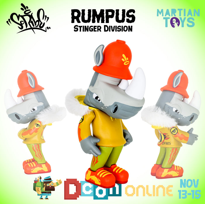 Rumpus TEQ: Stinger Division edition by Scribe x Quiccs x Martian Toys