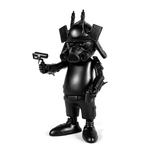DR76 ALLBLK 6" DIY Vinyl Figure by Dragon76 x Martian Toys