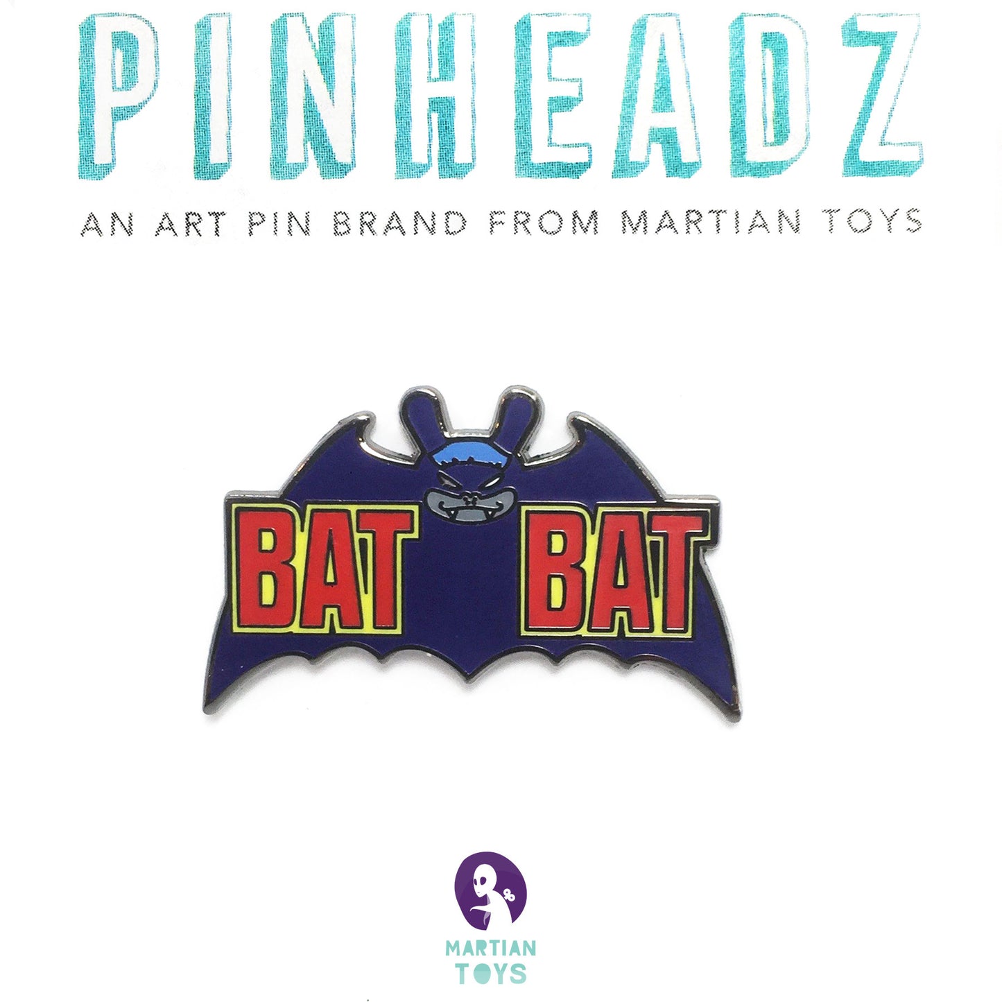 PinHeadz - El Hooligan - Bat Bat Pin