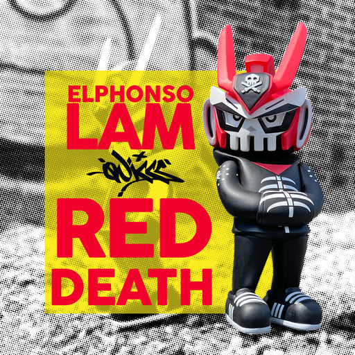 Red Death TEQ63 6inch Figure by Elphonso Lam x Quiccs x Martian Toys
