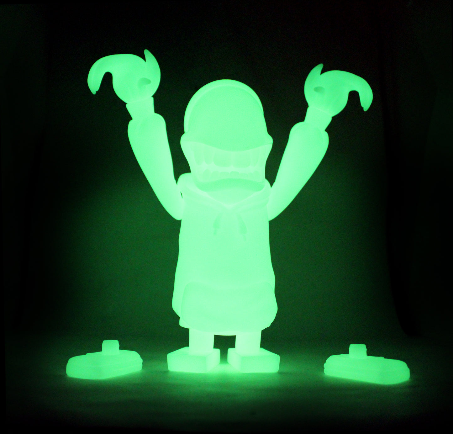 "GID BLANK" Mad Spraycan Mutant by Jeremy MadL x Martian Toys