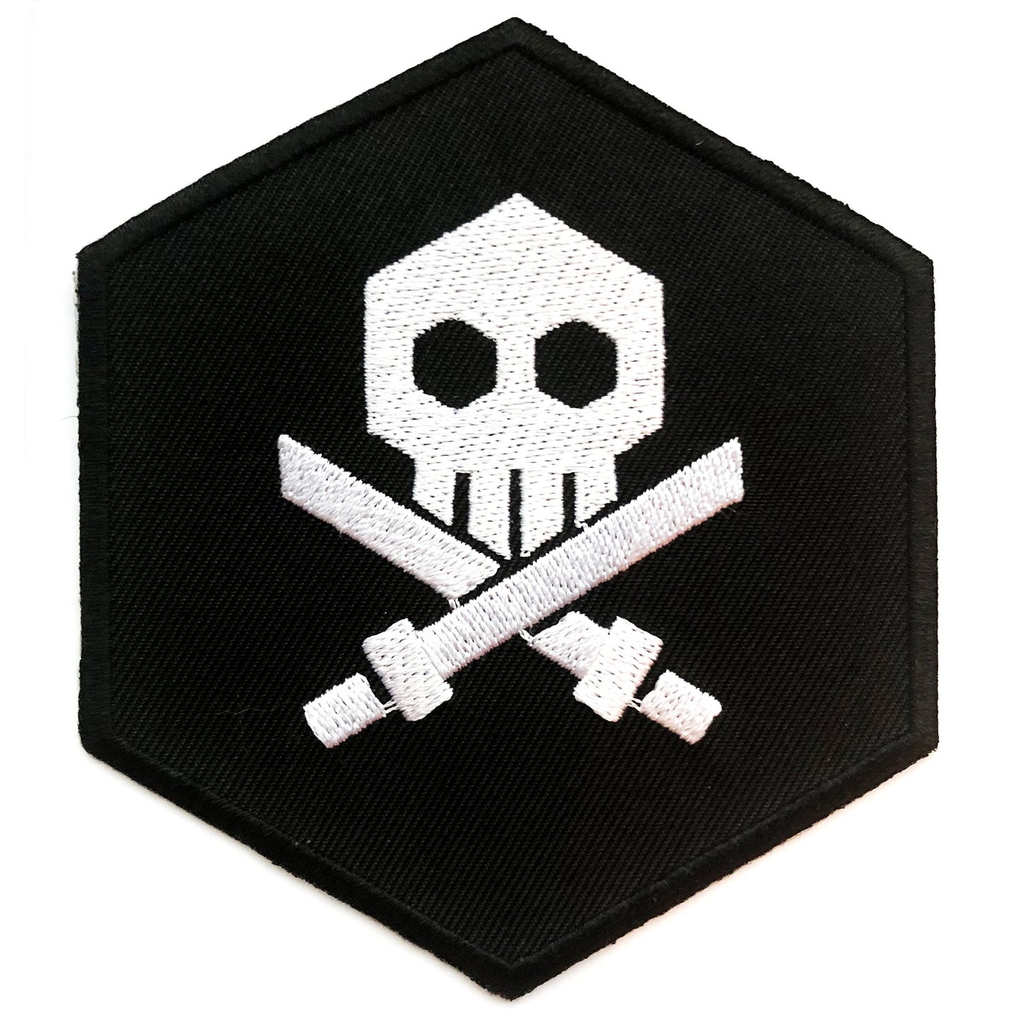 3" Bulletpunk Iron On Patch BLK