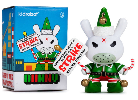 Grumpy Elf 3″ Dunny by Kidrobot