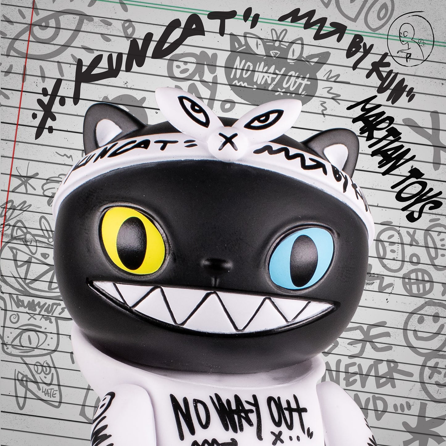 Kuncat No Way Out Ed. by Sakun x Martian Toys