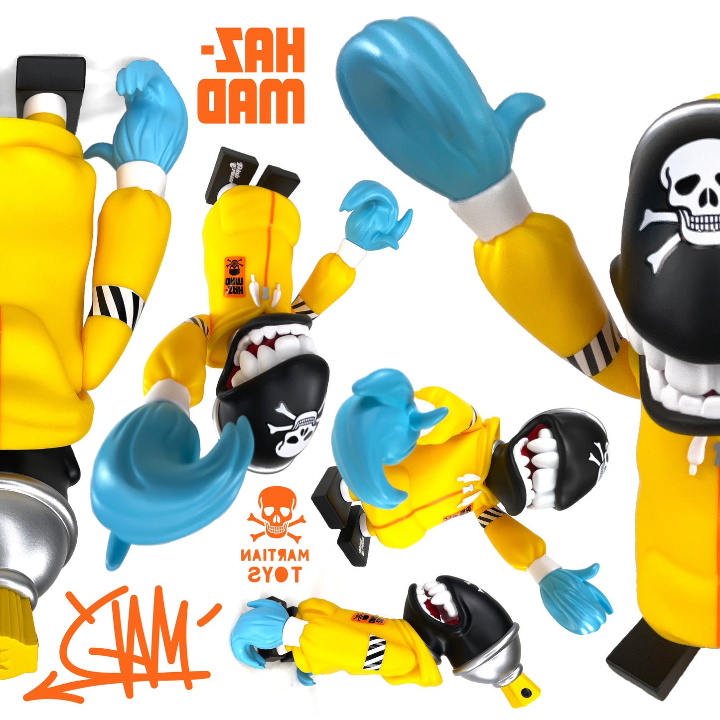 "HazMAD" Mad Spraycan Mutant by x Jeremy MadL x Martian Toys