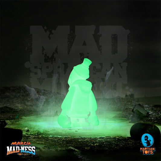 "GID BLANK" Mad Spraycan Mutant by Jeremy MadL x Martian Toys