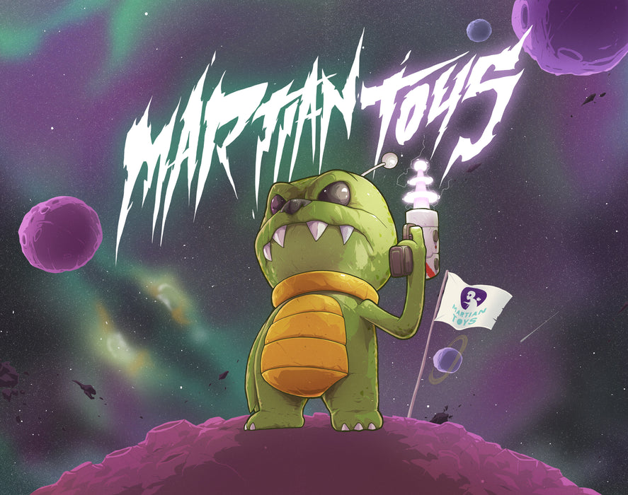 Martian Toys Print+Pinheadz Combo - designed by Chknhead