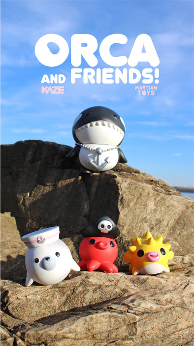 Orca & Friends OG by Kaze Tee  x  Martian Toys