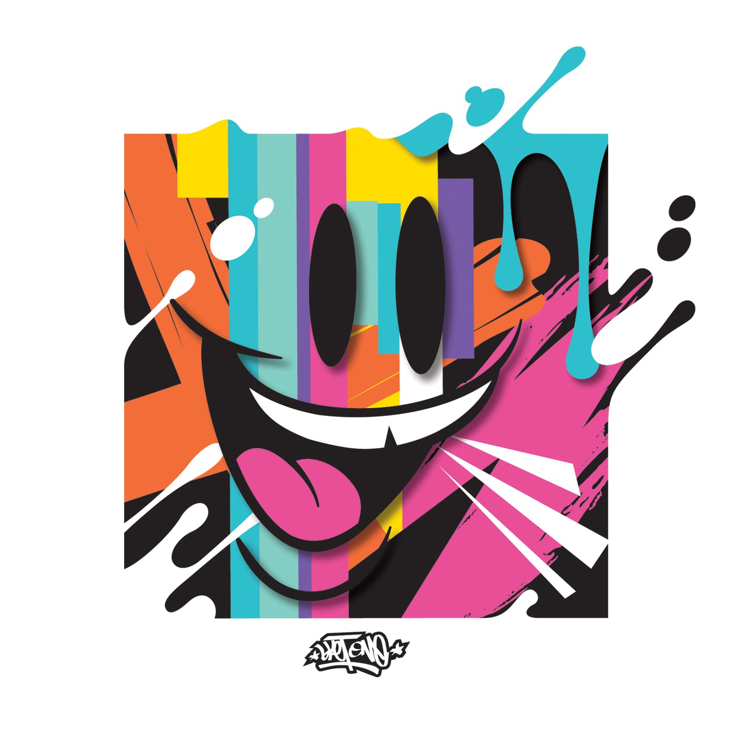 Phase1 Tee by Sket One x Martian Toys