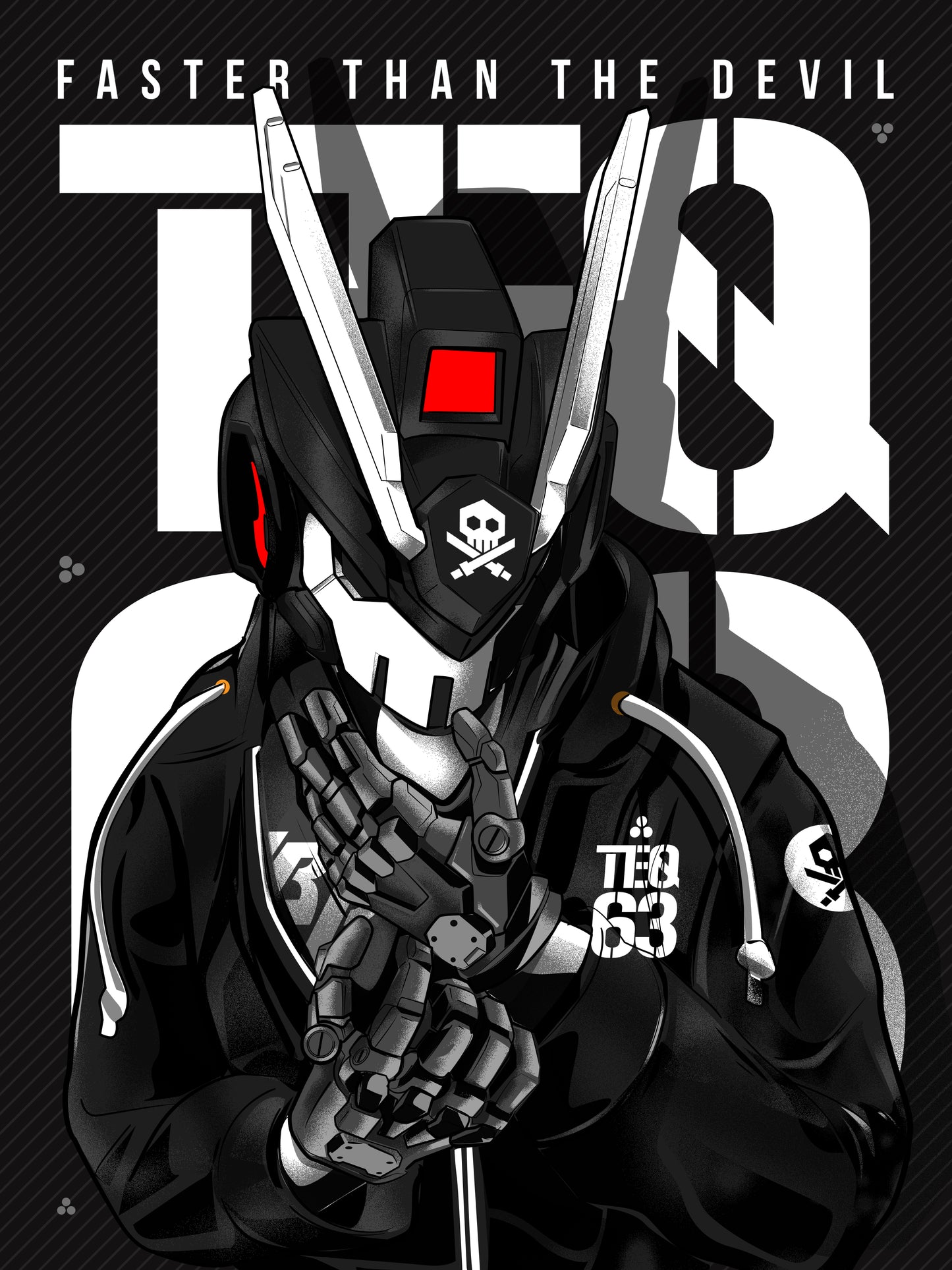 GOK, Mariko, Teq63 Artist Prints by QUICCS