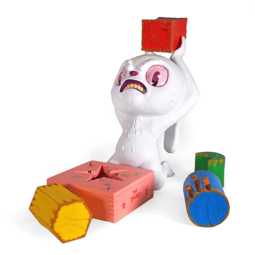 What the Effing Eff - COTTONTAIL WHITE by David Chung x Martian Toys