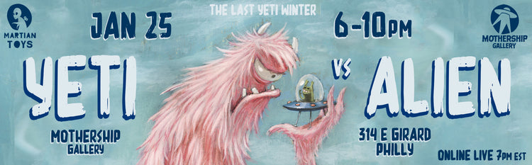 Yeti vs Alien