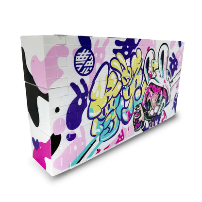 BLOCKBUSTERZ - a Vinyl Mural Wall Set