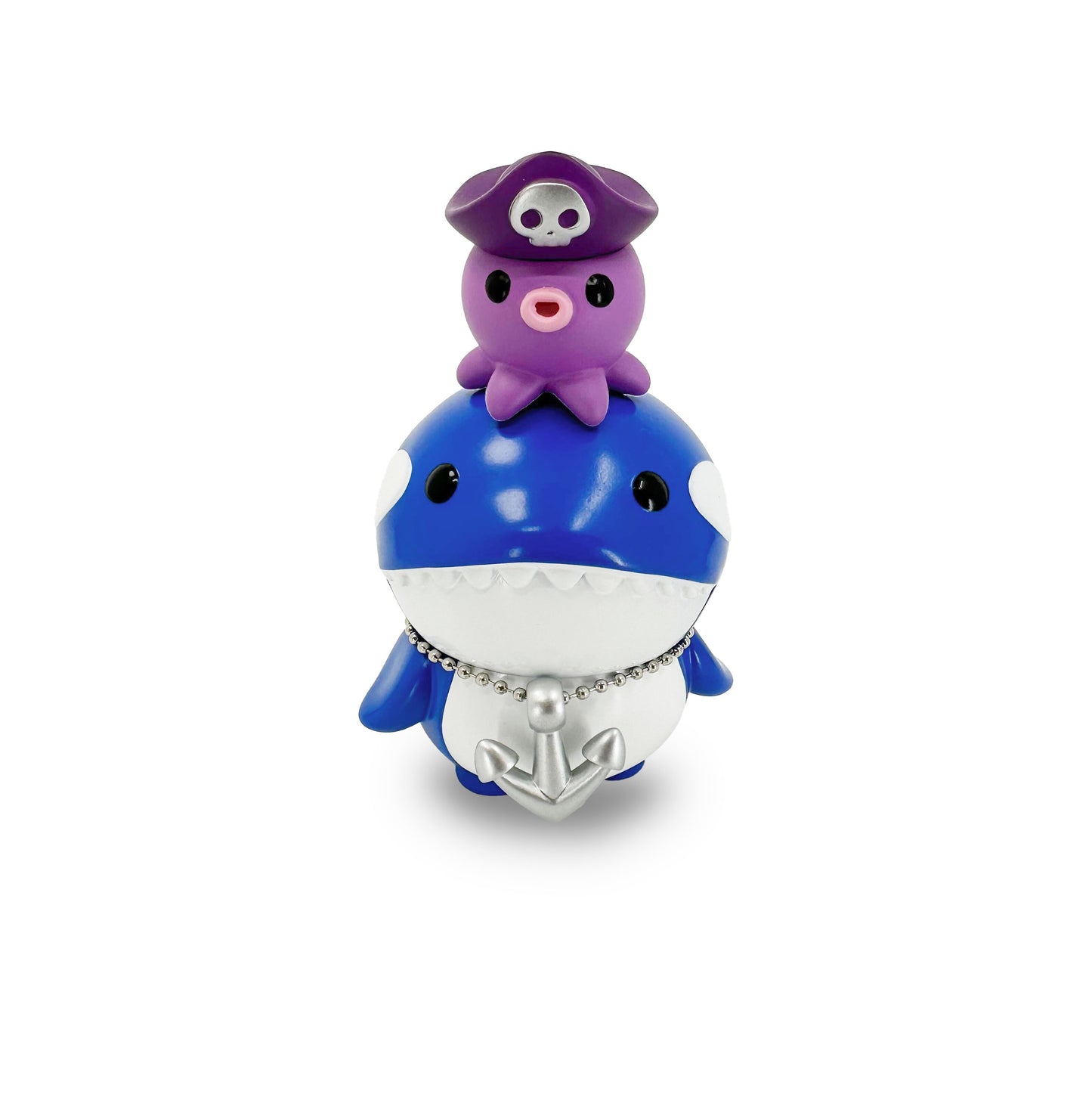 Orca & Friends DARK BLUE by Kaze Tee  x  Martian Toys