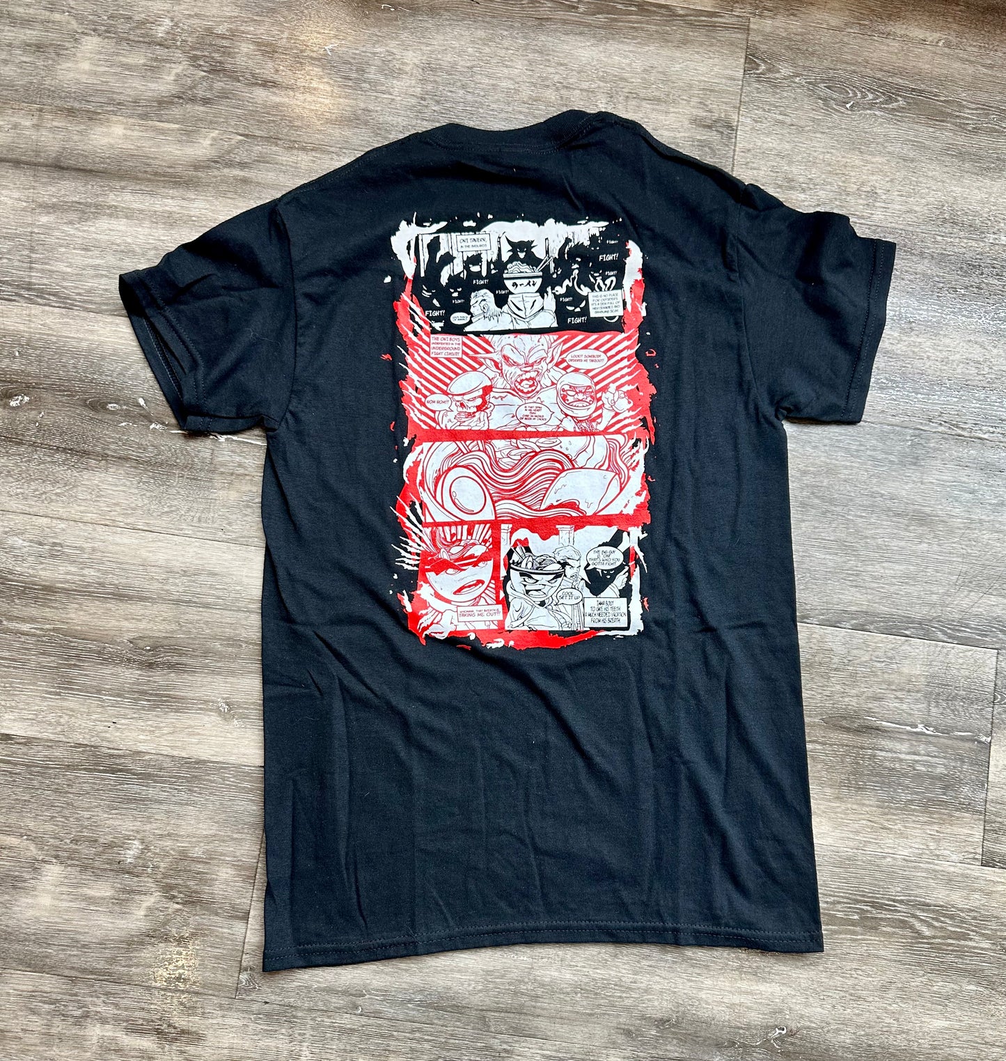 RAW-MAN (double sided) T-Shirt Hot Actor  x  Martian Toys