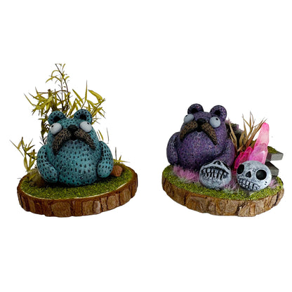 Kill Taupe - Mustachioed Bear - Woodland (Edition of 4)