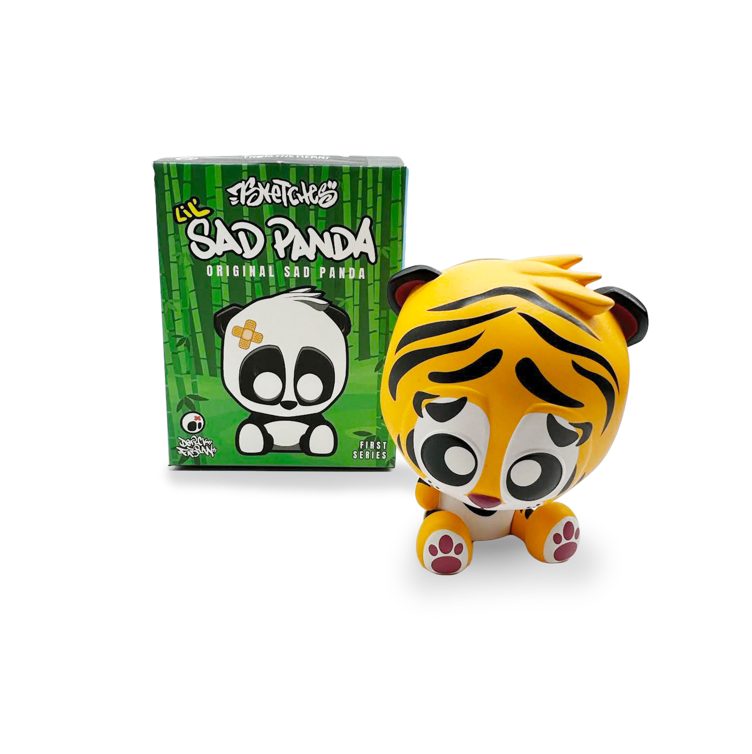 Sad Tiger Panda by 7Sketches x From the Heart Hawaii (Martian Toys Exc