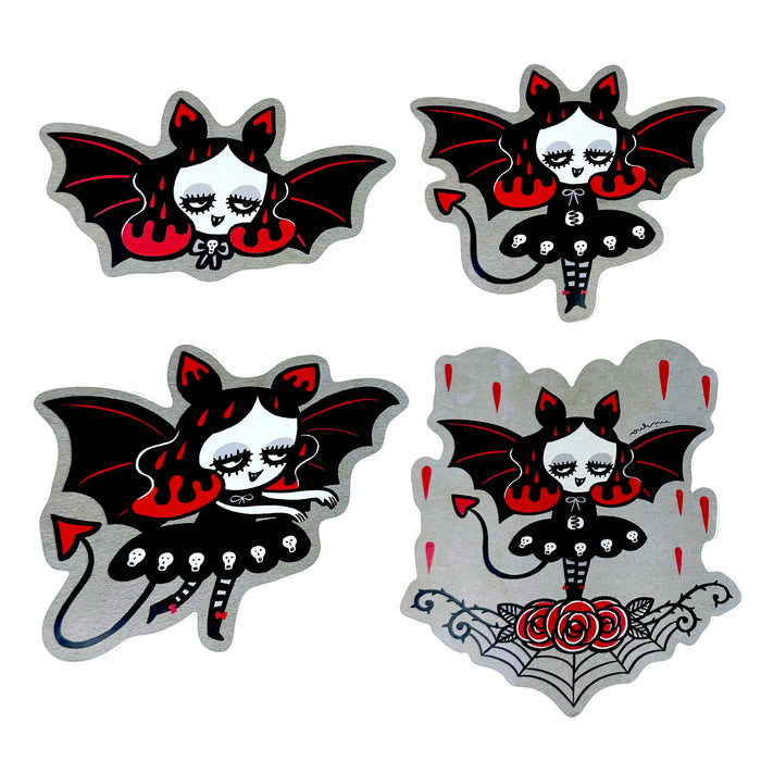 Midnight Vampiress stickers by Mizna Wada