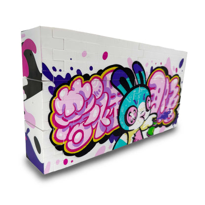BLOCKBUSTERZ - a Vinyl Mural Wall Set