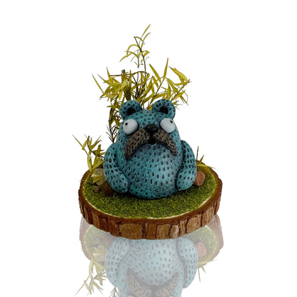 Kill Taupe - Mustachioed Bear - Woodland (Edition of 4)