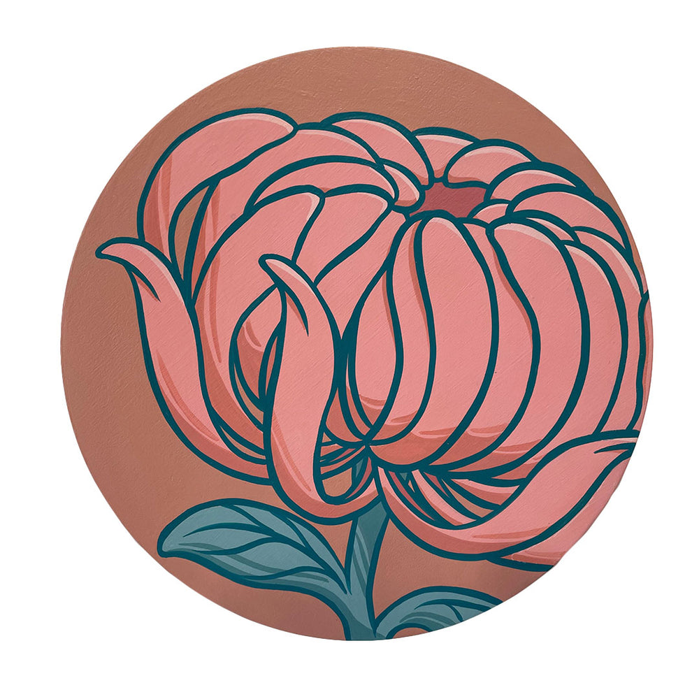 Circles&Squares - Joshua Mizusawa - "Pink Flower"