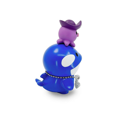 Orca & Friends DARK BLUE by Kaze Tee  x  Martian Toys