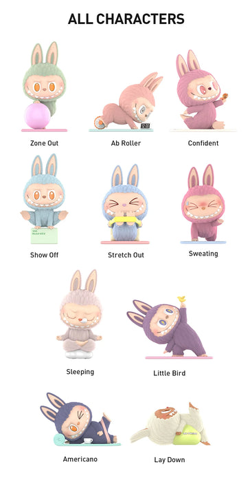 Labubu: Lazy Yoga Blind Box