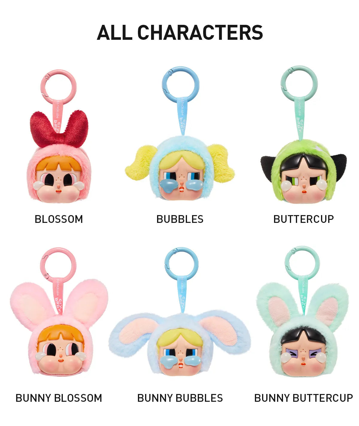 Crybaby: Powerpuff Girls Keychain Blind Box