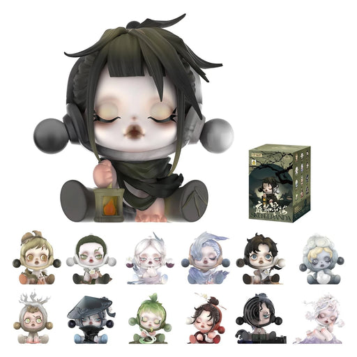 SKULLPANDA: The Ink Plum Blossom Series Figures Blind Box