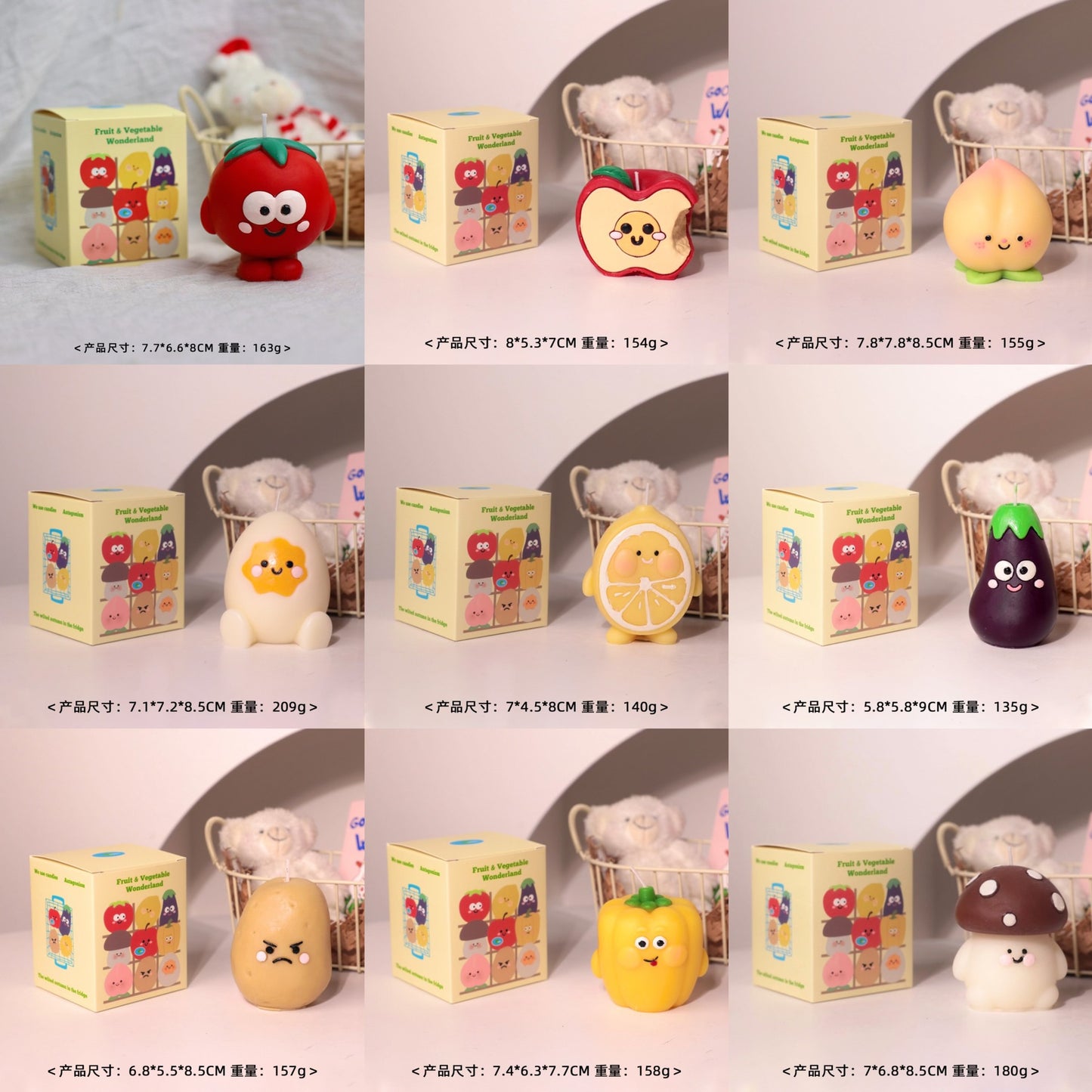 Fruits & Veggie: Candle Blind Box