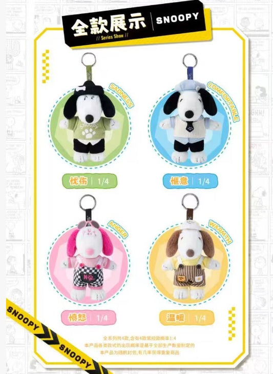 Snoopy: Plush Keychain Blind Box