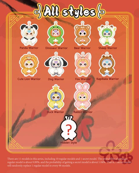 Baby Three: I'm Not A Warrior Blind Box
