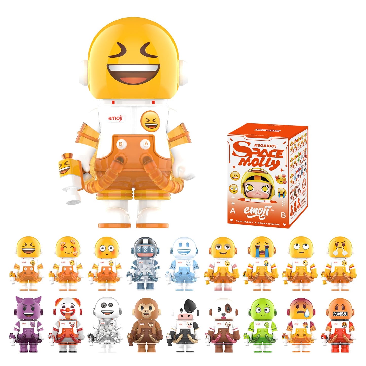 Space Molly: Emoji Blind Box