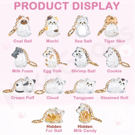 Cat & You: Cat Fur Keychain Blind Box