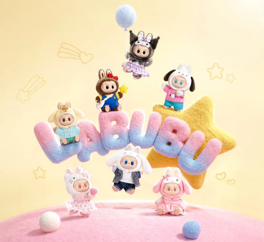 Labubu: Hello Kitty and Friends Plush Blind Box