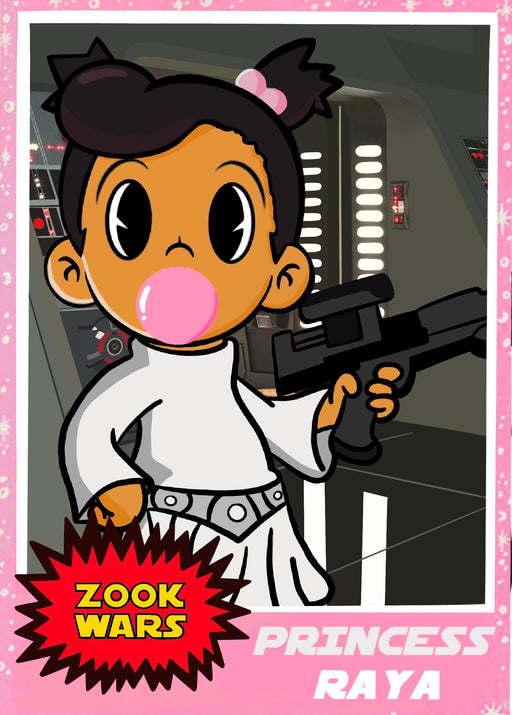 Marly McFly - "Zook Wars Trading Cards" - 35pt Trading Cards